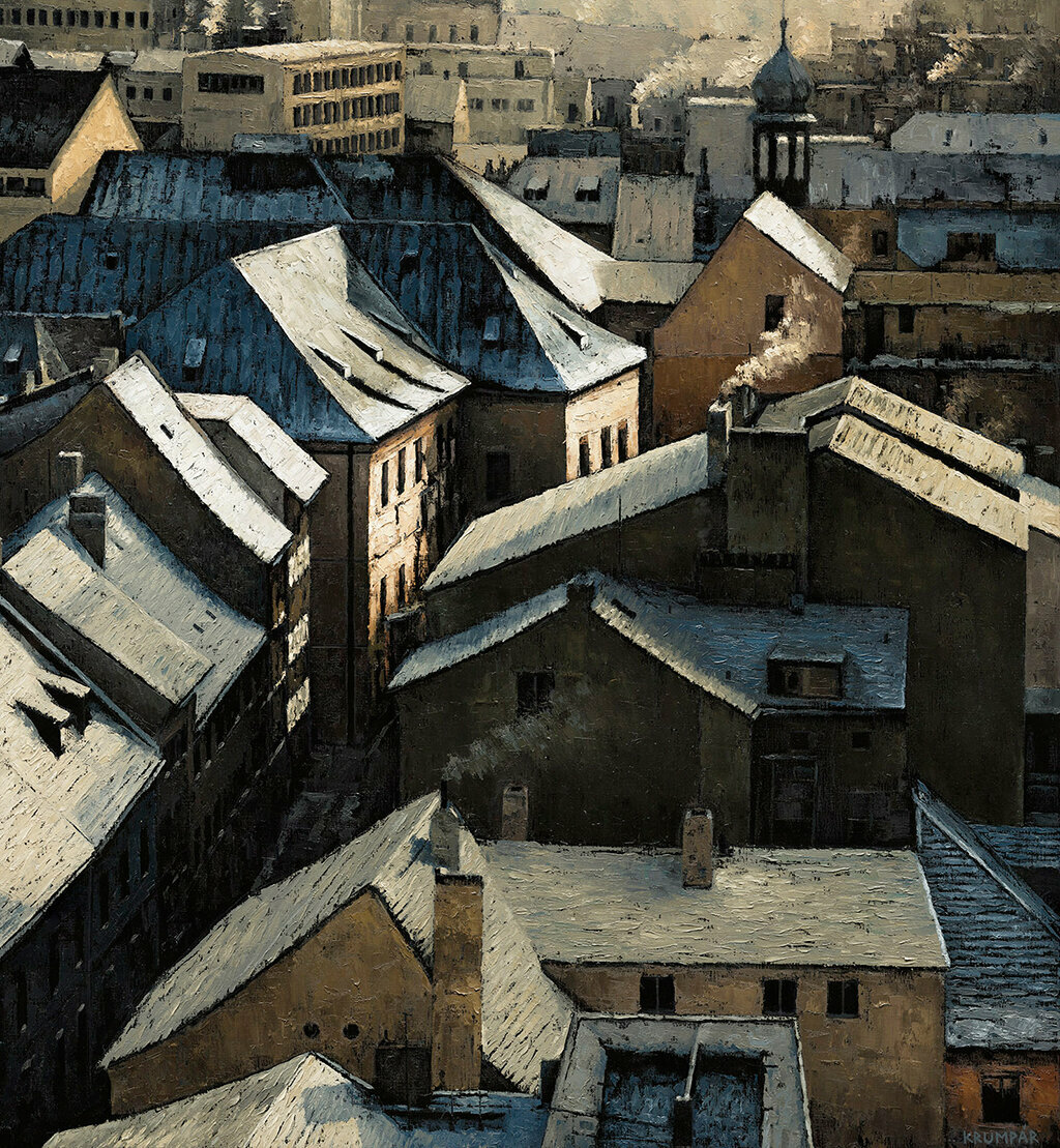 Prague Roofs, /SOLD/