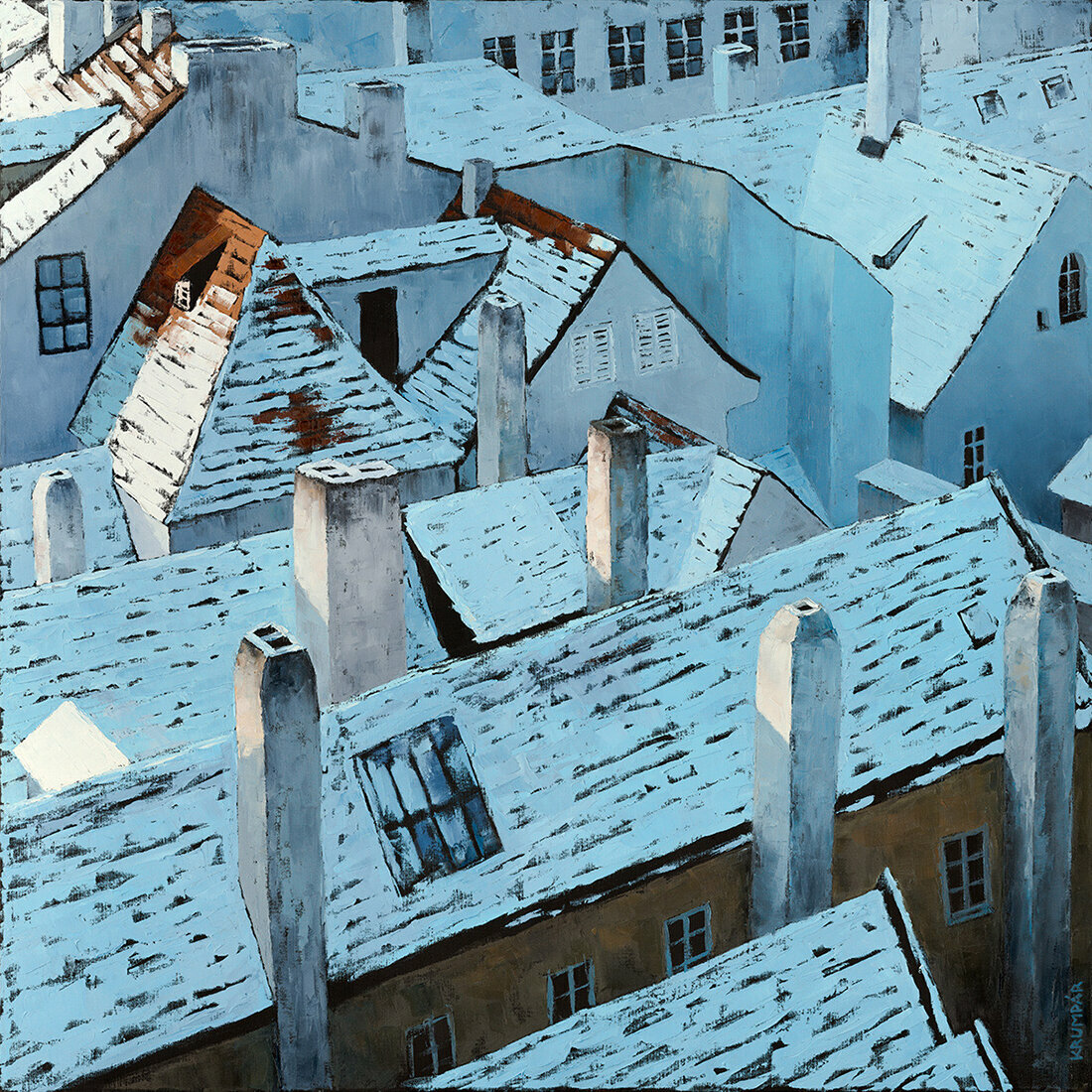 Winter Roofs /SOLD/